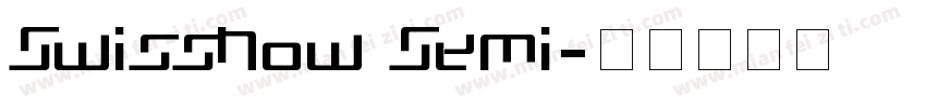 SwissNow Semi字体转换